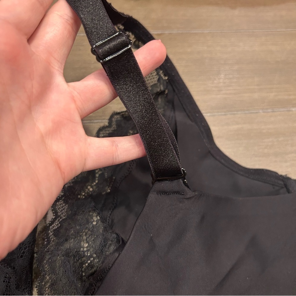 Soma Lace Trim Plunge Bra - Picture 6 of 7